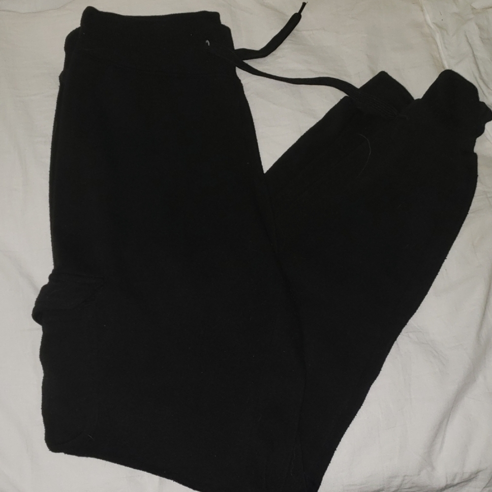 Black joggers
